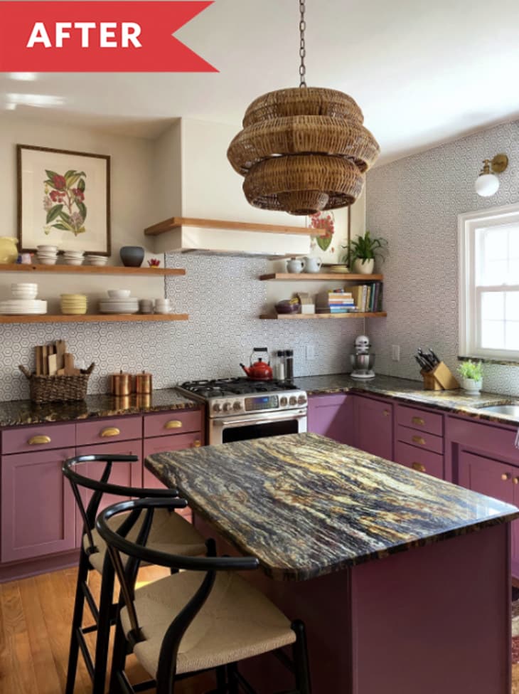 I Can’t Get Over This “Daring” Kitchen Cabinet Color | The Kitchn